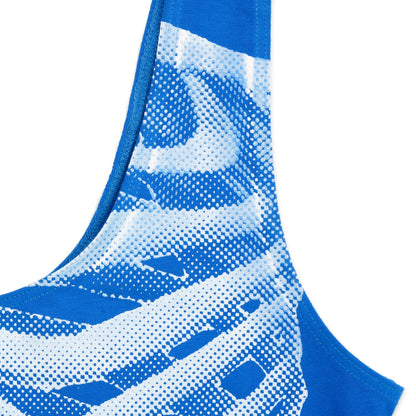 SkeleCrop Tank [Royal Blue]