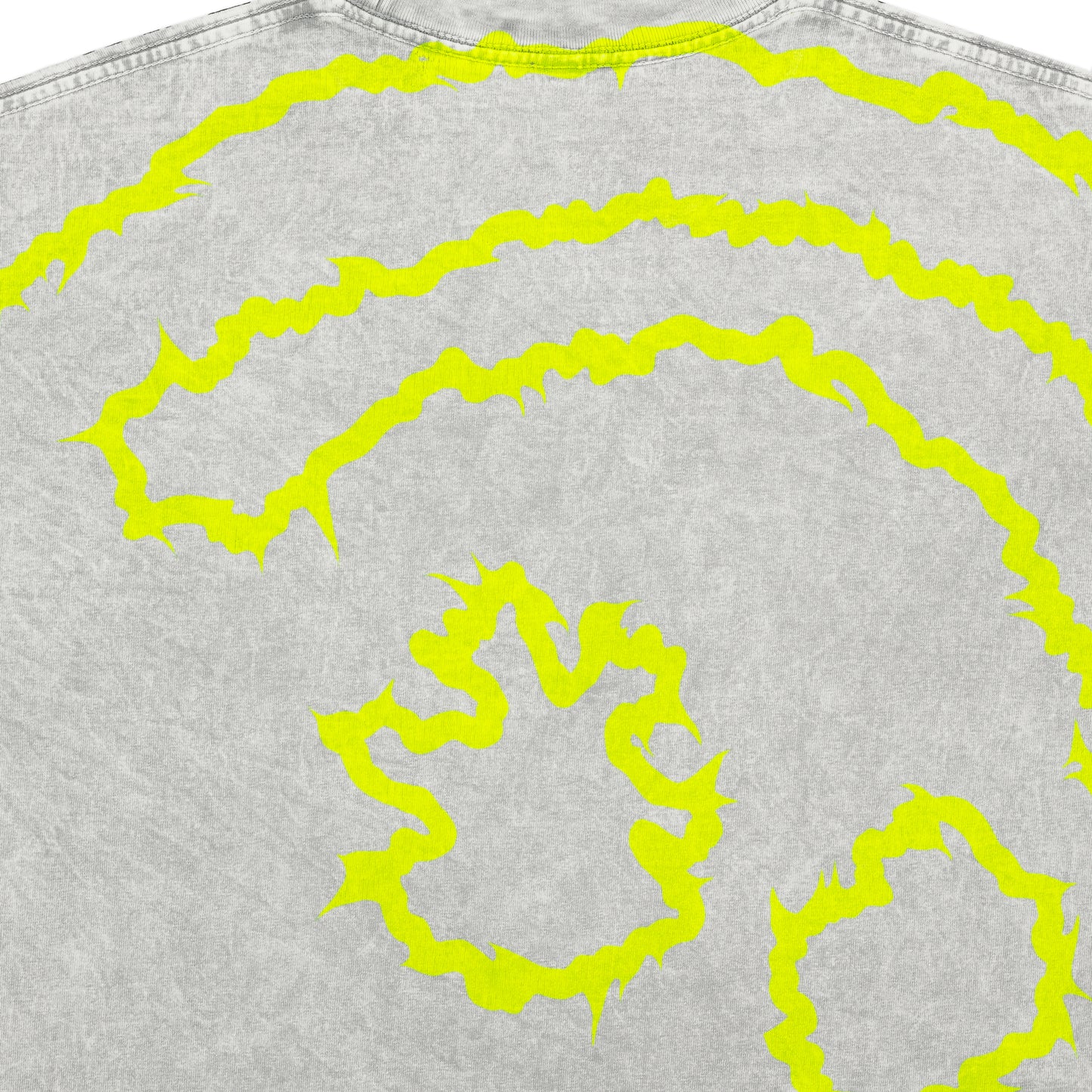 Cracked Smiley Tee (Limestone)