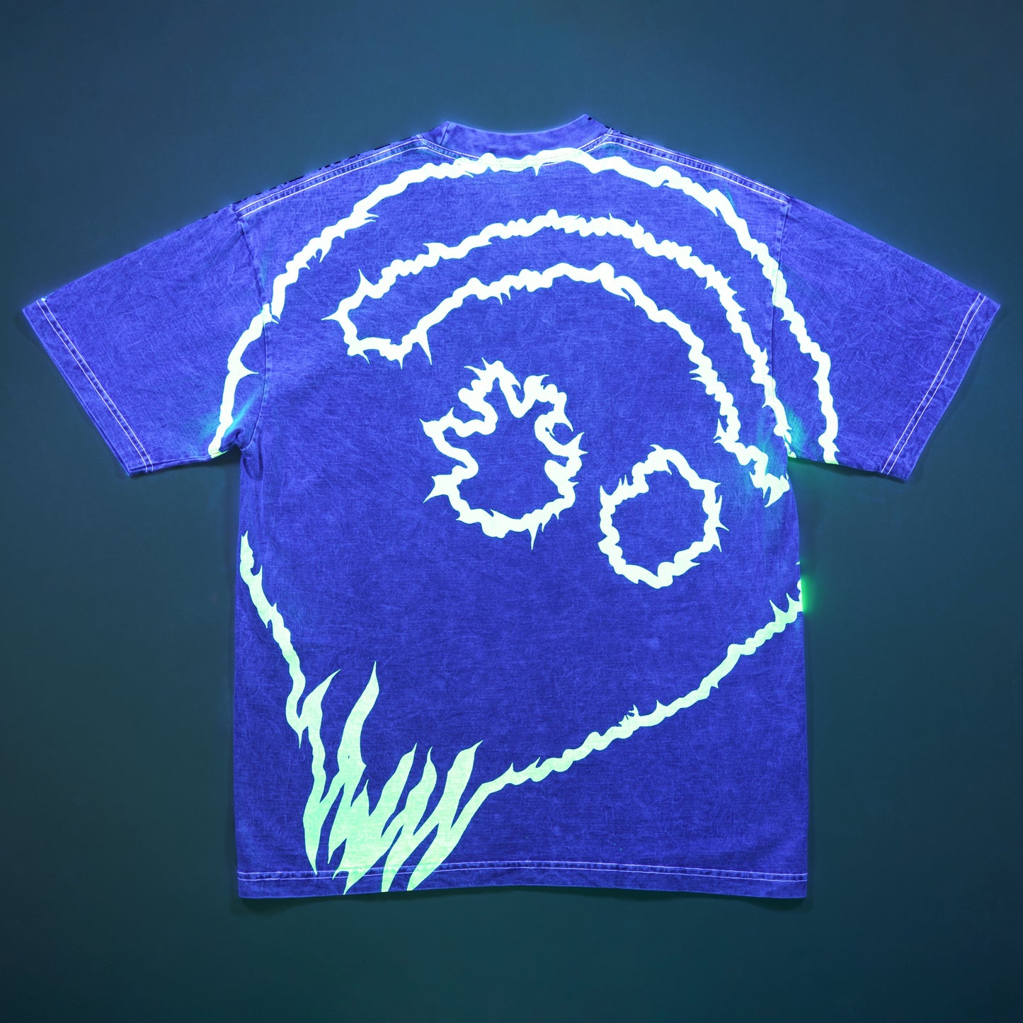 Cracked Smiley Tee (Limestone)