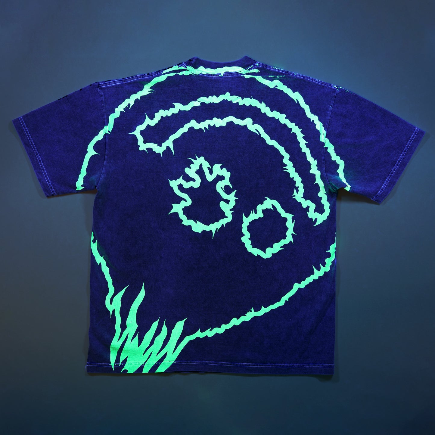 Cracked Smiley Tee (Matcha)