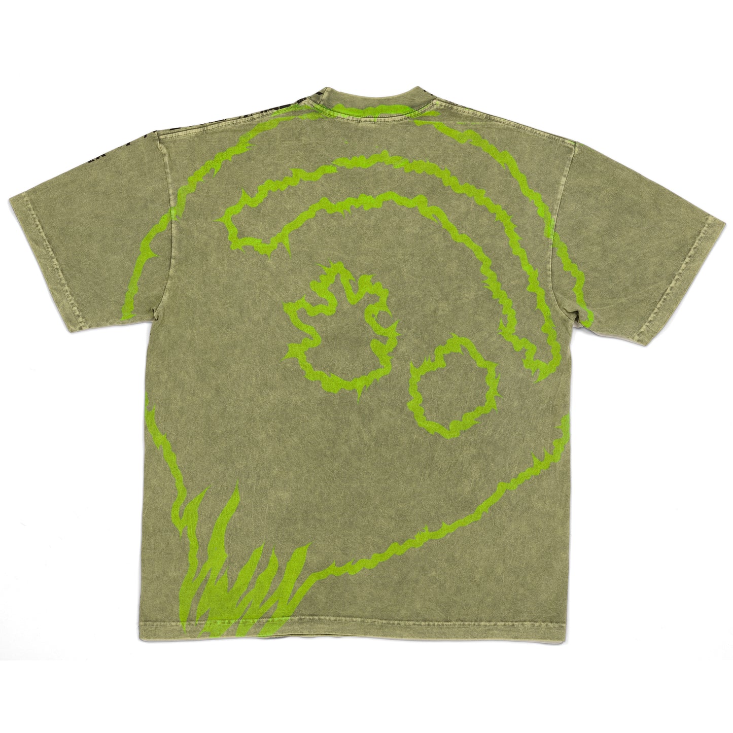 Cracked Smiley Tee (Matcha)