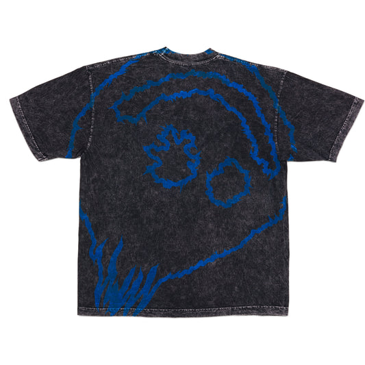 Cracked Smiley Tee (Carbon)