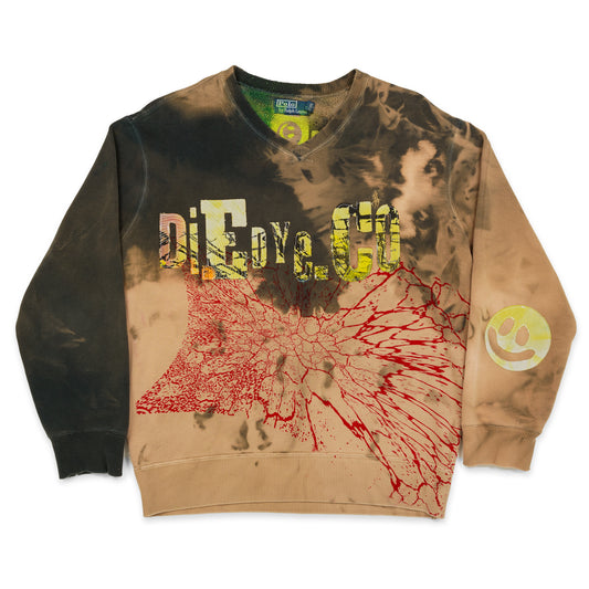 DD_cycle-057 'Eyes' V-neck Sweater [Medium]