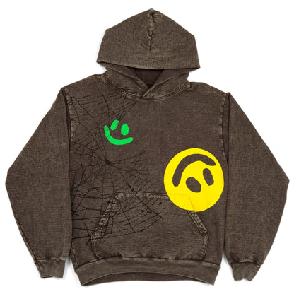 Big Smiley Hoodie (Cocoa)