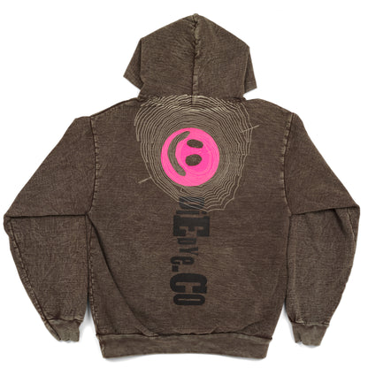 Big Smiley Hoodie (Cocoa)