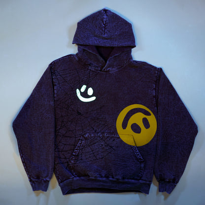 Big Smiley Hoodie (Cocoa)