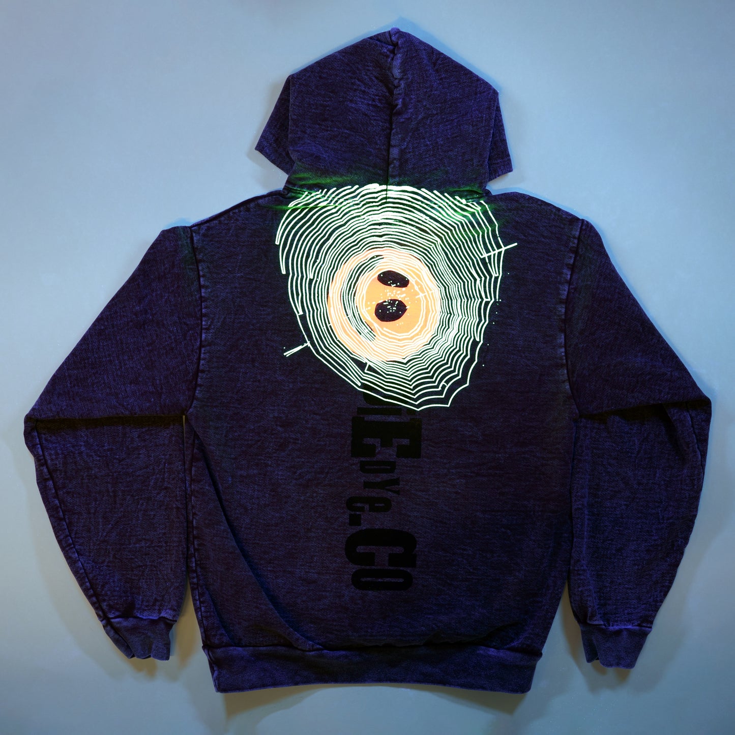 Big Smiley Hoodie (Cocoa)