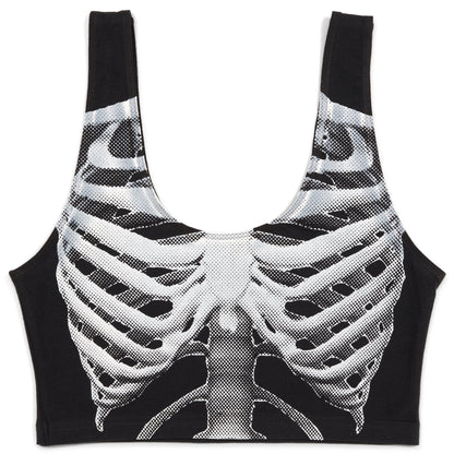 SkeleCrop Tank [Black]