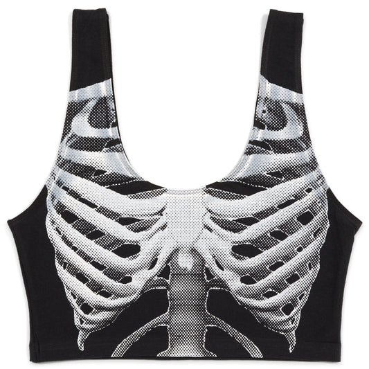 SkeleCrop Tank [Black]