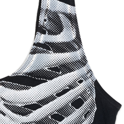 SkeleCrop Tank [Black]