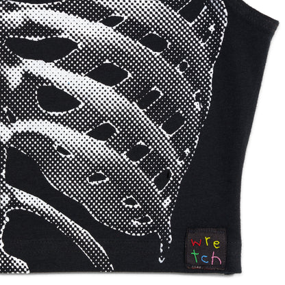 SkeleCrop Tank [Black]