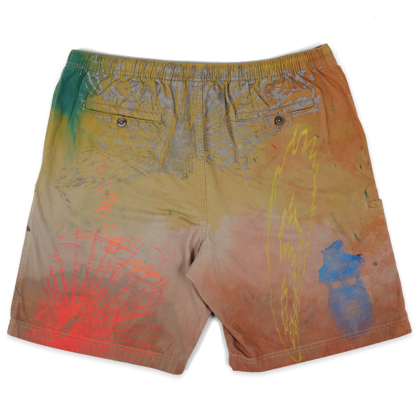 DD_cycle-020 'No Thanks' Drawstring Shorts [38W]