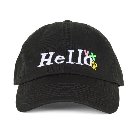 'Hello ♥☘☮' Cap