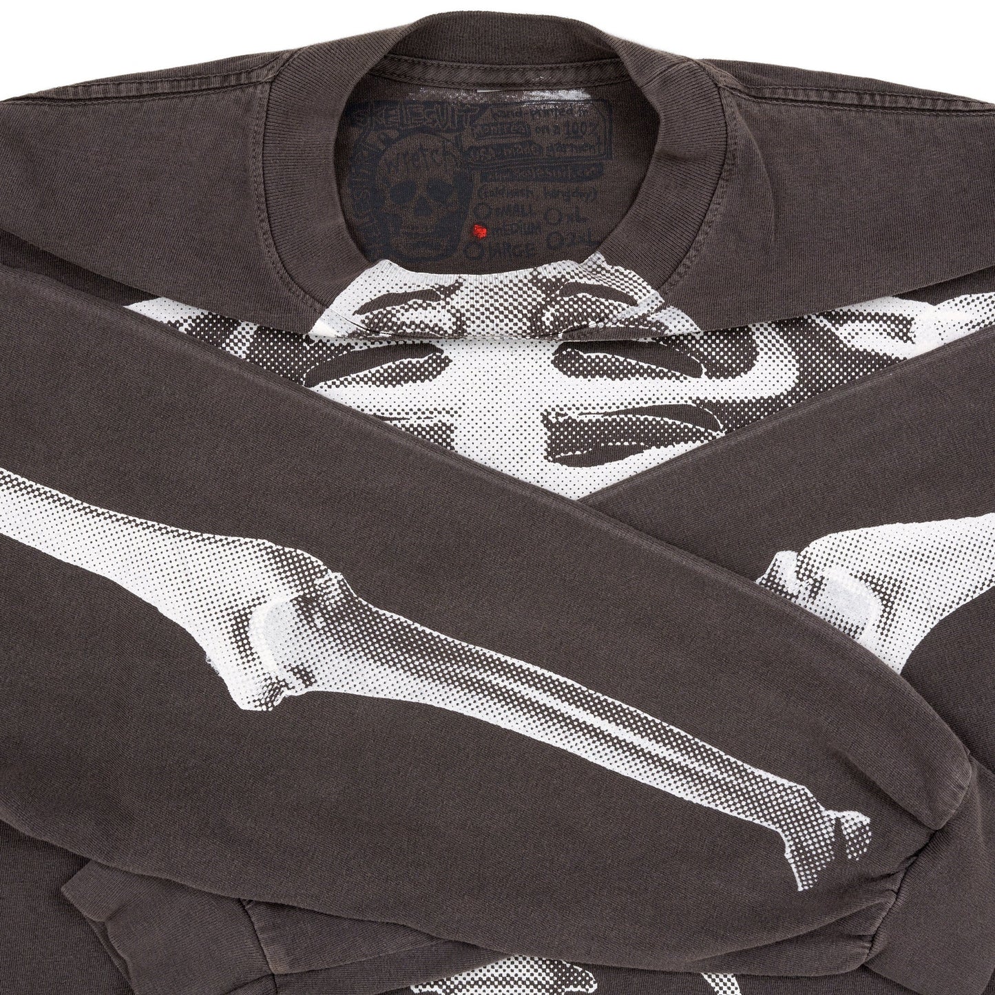SkeleShirt Long-Sleeve (Vintage Black)