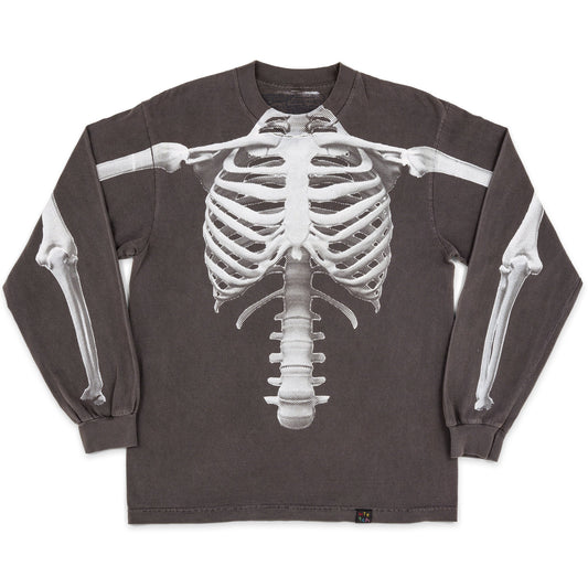 SkeleShirt Long-Sleeve (Vintage Black)